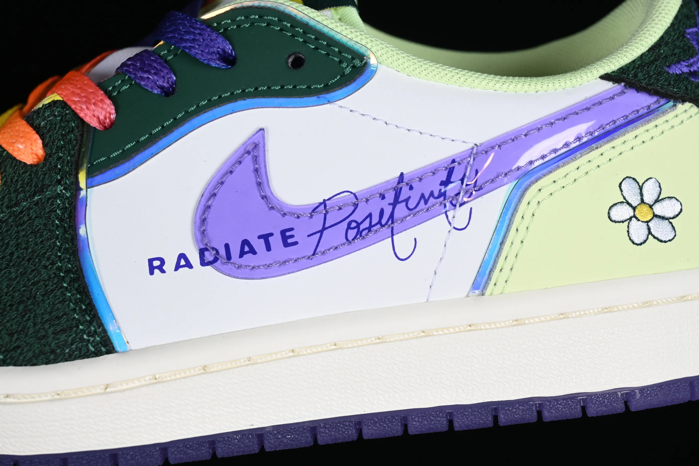 All categories Air Jordan Jordan series basketball shoes Air Jordan 1 Low G version pure original Air Jordan 1 Low OG "Doernbecher" AJ1 Joe 1 charity low-top cultural casual sneakers FD9665-351
